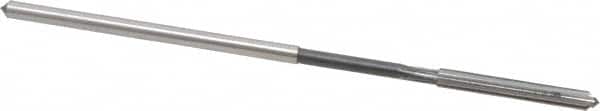 Interstate - 0.134" High Speed Steel 6 Flute Chucking Reamer - Exact Tooling