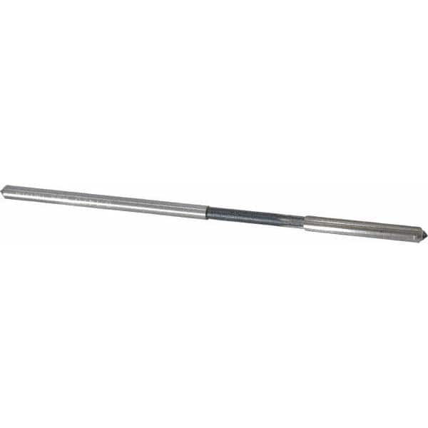 Interstate - 0.142" High Speed Steel 6 Flute Chucking Reamer - Exact Tooling