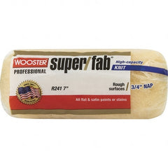 Wooster Brush - 3/4" Nap, 7" Wide Paint Roller - Semi-Rough to Rough Texture, Synthetic Knit - Exact Tooling