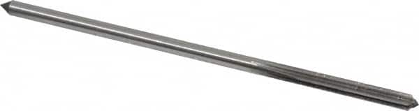 Interstate - 5/32" High Speed Steel 4 Flute Chucking Reamer - Straight Flute, Straight Shank - Exact Tooling