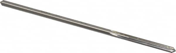 Interstate - 0.158" High Speed Steel 6 Flute Chucking Reamer - Exact Tooling
