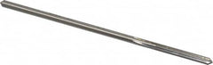 Interstate - 0.158" High Speed Steel 6 Flute Chucking Reamer - Exact Tooling