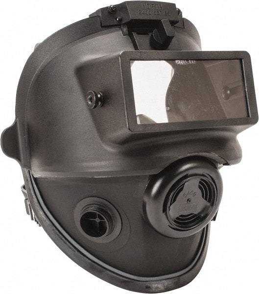 North - Series 5400W, Size M/L Full Face Welding Respirator - 4-Point Suspension, Threaded Connection - Exact Tooling