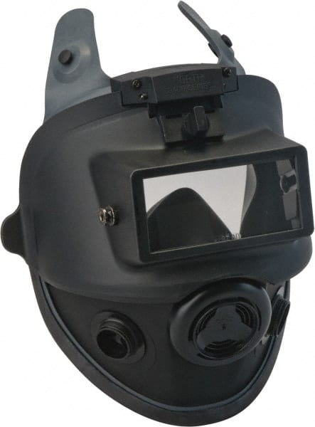 North - Series 5400W, Size S Full Face Welding Respirator - 4-Point Suspension, Threaded Connection - Exact Tooling