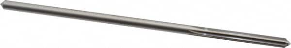 Interstate - 0.16" High Speed Steel 6 Flute Chucking Reamer - Straight Flute, 0.153" Straight Shank - Exact Tooling