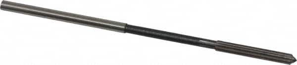 Interstate - 0.1655" High Speed Steel 6 Flute Chucking Reamer - Straight Flute, 0.1595" Straight Shank - Exact Tooling