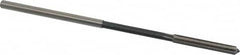 Interstate - 0.168" High Speed Steel 6 Flute Chucking Reamer - Straight Flute, 0.1595" Straight Shank - Exact Tooling