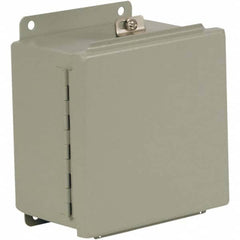 Wiegmann - NEMA 4 Steel Standard Enclosure with Continuous Hinge Cover - Exact Tooling