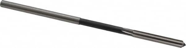 Interstate - 0.1845" High Speed Steel 6 Flute Chucking Reamer - Straight Flute, 0.1805" Straight Shank - Exact Tooling