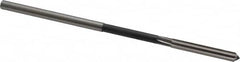 Interstate - 0.1845" High Speed Steel 6 Flute Chucking Reamer - Straight Flute, 0.1805" Straight Shank - Exact Tooling