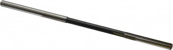 Interstate - 0.1895" High Speed Steel 6 Flute Chucking Reamer - Straight Flute, 0.186" Straight Shank - Exact Tooling