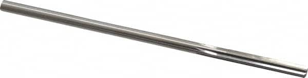 Interstate - 0.193" High Speed Steel 6 Flute Chucking Reamer - Straight Flute, 0.186" Straight Shank - Exact Tooling