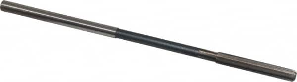 Interstate - 0.198" High Speed Steel 6 Flute Chucking Reamer - Straight Flute, 0.1895" Straight Shank - Exact Tooling