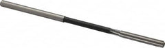Interstate - 0.2" High Speed Steel 6 Flute Chucking Reamer - Straight Flute, 0.1945" Straight Shank - Exact Tooling