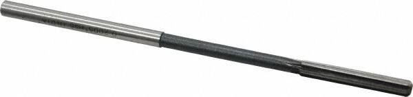 Interstate - 0.2005" High Speed Steel 6 Flute Chucking Reamer - Straight Flute, 0.1945" Straight Shank - Exact Tooling