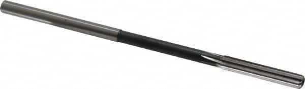 Interstate - 0.216" High Speed Steel 6 Flute Chucking Reamer - Exact Tooling