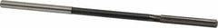 Interstate - 0.224" High Speed Steel 6 Flute Chucking Reamer - Straight Flute, 0.2173" Straight Shank - Exact Tooling