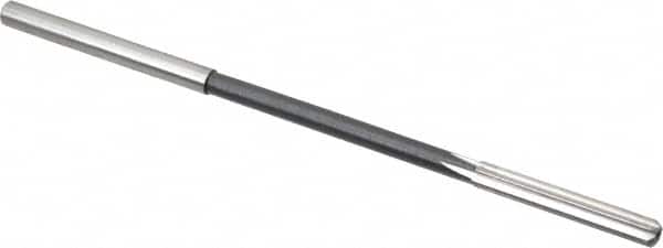 Interstate - 0.229" High Speed Steel 6 Flute Chucking Reamer - Straight Flute, 0.2265" Straight Shank - Exact Tooling