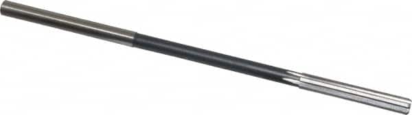 Interstate - 0.244" High Speed Steel 6 Flute Chucking Reamer - Straight Flute, 0.2329" Straight Shank - Exact Tooling