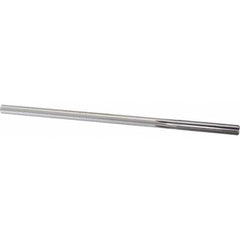 Interstate - 0.2505" High Speed Steel 6 Flute Chucking Reamer - Exact Tooling