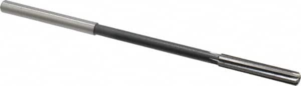 Interstate - 0.254" High Speed Steel 6 Flute Chucking Reamer - Exact Tooling