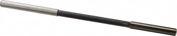 Interstate - 0.255" High Speed Steel 6 Flute Chucking Reamer - Straight Flute, 1/4" Straight Shank - Exact Tooling