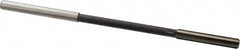 Interstate - 0.255" High Speed Steel 6 Flute Chucking Reamer - Straight Flute, 1/4" Straight Shank - Exact Tooling
