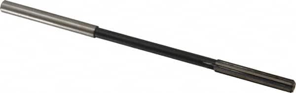 Interstate - 0.26" High Speed Steel 6 Flute Chucking Reamer - Straight Flute, 1/4" Straight Shank - Exact Tooling