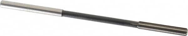 Interstate - 0.262" High Speed Steel 6 Flute Chucking Reamer - Straight Flute, 1/4" Straight Shank - Exact Tooling