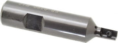 Carmex - 0.39" Cut Diam, 0.51" Max Depth of Cut, 3/4" Shank Diam, Indexable Thread Mill - Insert Style I/E, 12mm Insert Size, 1 Insert, Toolholder Style SR, 3.35" OAL - Exact Tooling