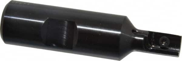 Carmex - 1/2" Cut Diam, 0.7" Max Depth of Cut, 3/4" Shank Diam, Indexable Thread Mill - Insert Style I/E, 14mm Insert Size, 1 Insert, Toolholder Style SR, 2.95" OAL - Exact Tooling