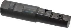 Carmex - 10.14" Cut Diam, 1.85" Max Depth of Cut, 1" Shank Diam, Indexable Thread Mill - Insert Style I/E, 30mm Insert Size, 1 Insert, Toolholder Style SR, 4.27" OAL - Exact Tooling