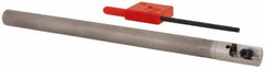 Carmex - 0.39" Cut Diam, 0.312" Shank Diam, Indexable Thread Mill - Insert Style I/E, 12mm Insert Size, 1 Insert, Toolholder Style SR, 5" OAL - Exact Tooling