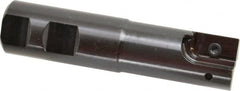 Carmex - 1.18" Cut Diam, 1.97" Max Depth of Cut, 1" Shank Diam, Indexable Thread Mill - Insert Style I/E, 21mm Insert Size, 2 Inserts, Toolholder Style SR, 4-1/4" OAL - Exact Tooling