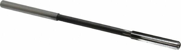 Interstate - 0.27" High Speed Steel 6 Flute Chucking Reamer - Straight Flute, 1/4" Straight Shank - Exact Tooling