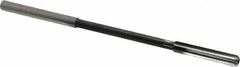 Interstate - 0.27" High Speed Steel 6 Flute Chucking Reamer - Straight Flute, 1/4" Straight Shank - Exact Tooling