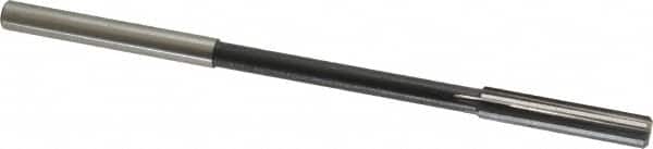 Interstate - 0.306" High Speed Steel 6 Flute Chucking Reamer - Straight Flute, 0.2792" Straight Shank - Exact Tooling