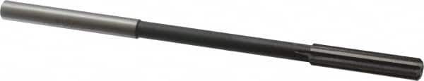 Interstate - 0.309" High Speed Steel 6 Flute Chucking Reamer - Straight Flute, 0.2792" Straight Shank - Exact Tooling