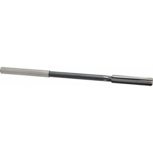 Interstate - 0.319" High Speed Steel 6 Flute Chucking Reamer - Exact Tooling