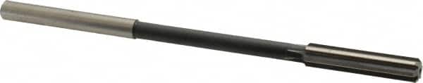 Interstate - 0.32" High Speed Steel 6 Flute Chucking Reamer - Exact Tooling