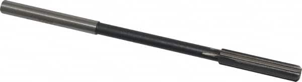 Interstate - 0.328" High Speed Steel 6 Flute Chucking Reamer - Exact Tooling