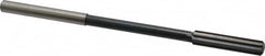 Interstate - 0.329" High Speed Steel 6 Flute Chucking Reamer - Straight Flute, 0.2792" Straight Shank - Exact Tooling