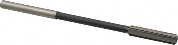 Interstate - 0.336" High Speed Steel 6 Flute Chucking Reamer - Straight Flute, 0.2792" Straight Shank - Exact Tooling