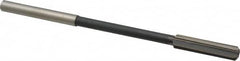 Interstate - 0.336" High Speed Steel 6 Flute Chucking Reamer - Straight Flute, 0.2792" Straight Shank - Exact Tooling