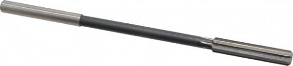 Interstate - 0.367" High Speed Steel 6 Flute Chucking Reamer - Straight Flute, 0.3105" Straight Shank - Exact Tooling