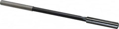 Interstate - 0.372" High Speed Steel 6 Flute Chucking Reamer - Exact Tooling
