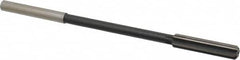 Interstate - 0.379" High Speed Steel 6 Flute Chucking Reamer - Straight Flute, 0.3105" Straight Shank - Exact Tooling
