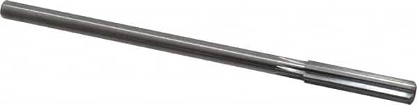 Interstate - 0.38" High Speed Steel 6 Flute Chucking Reamer - Straight Flute, 0.3105" Straight Shank - Exact Tooling