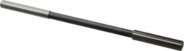 Interstate - 0.383" High Speed Steel 6 Flute Chucking Reamer - Straight Flute, 0.3105" Straight Shank - Exact Tooling