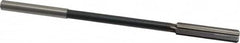 Interstate - 0.384" High Speed Steel 6 Flute Chucking Reamer - Exact Tooling